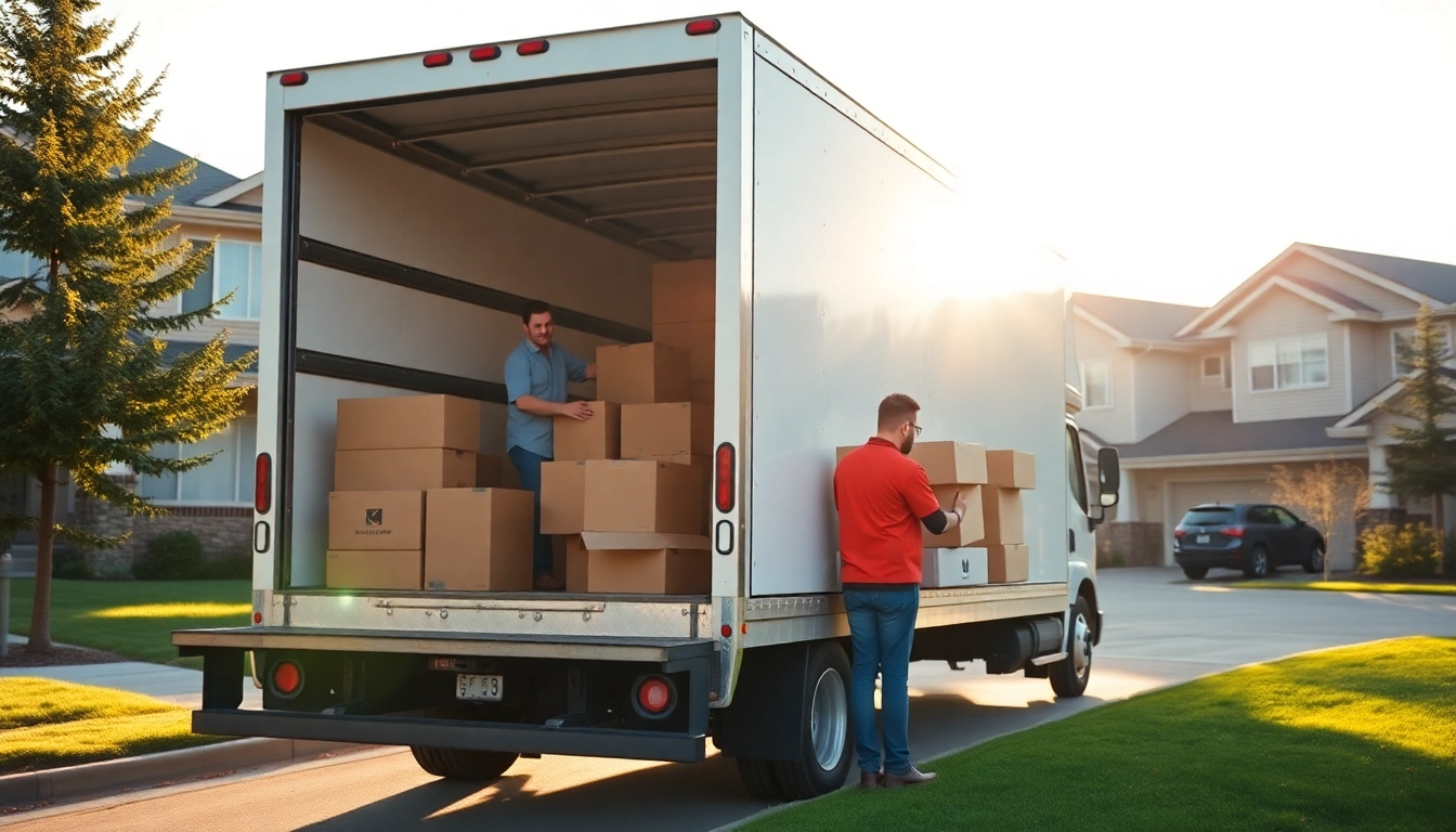 Reliable local moving services Calgary team handling a seamless residential move efficiently.