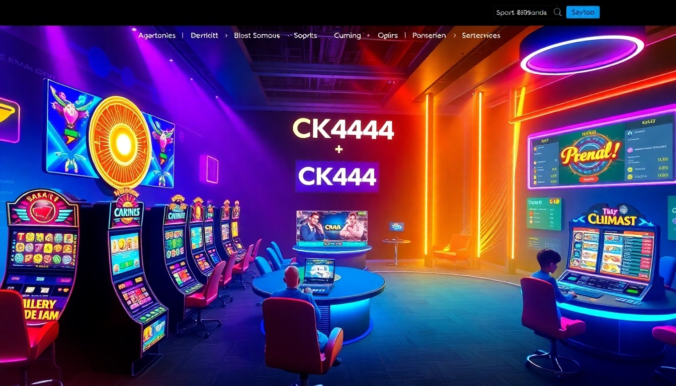 CK 444 online gaming platform with vivid visuals, ensuring immersive experience and seamless gameplay for bettors in Bangladesh.