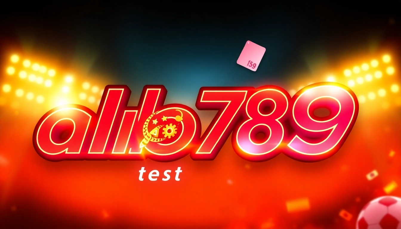 Close-up of the alo789 logo with casino chips and betting symbols highlighting trusted Asian gambling platform.