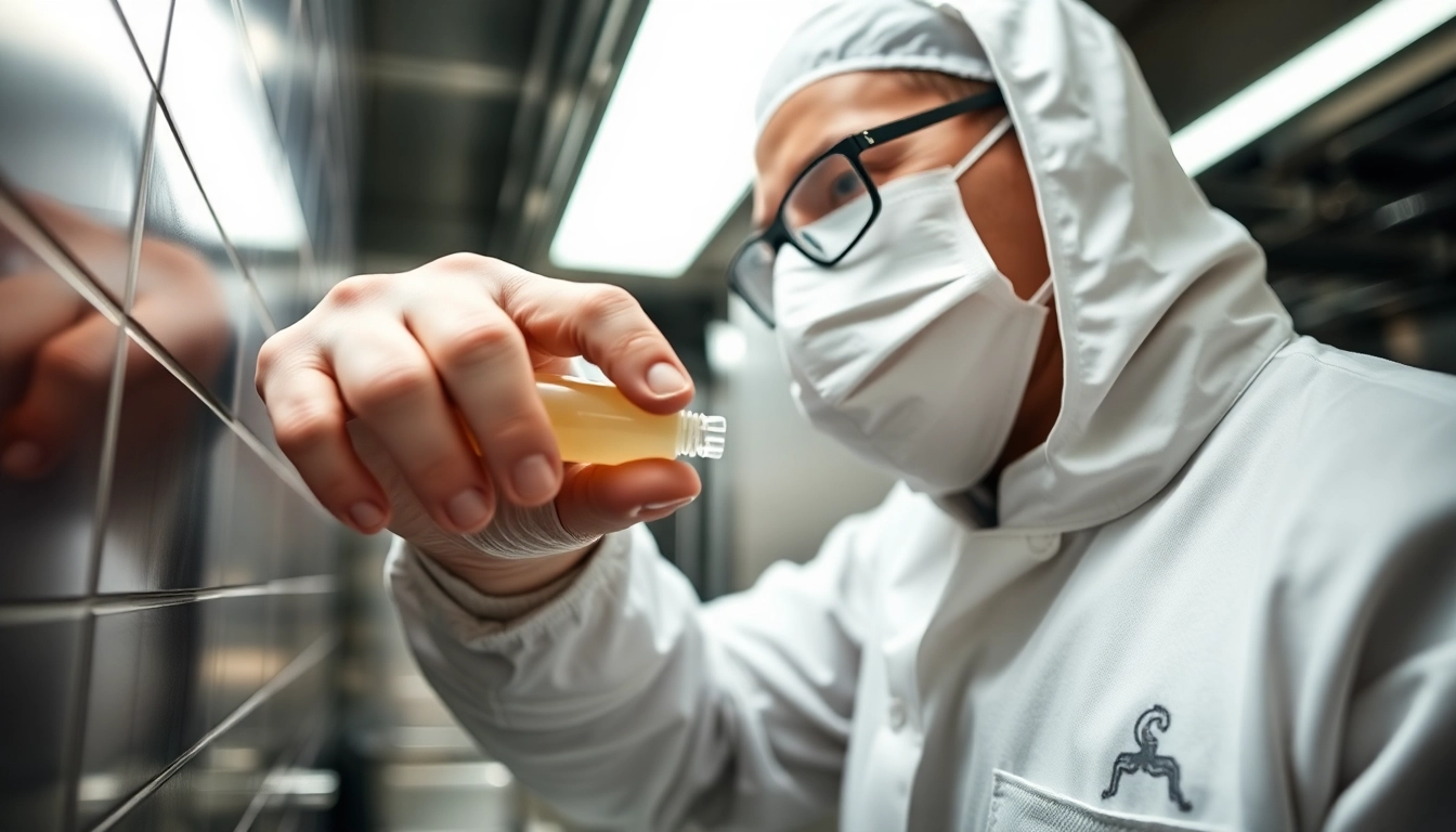 Kakkerlakken bestrijden professional applying gel bait in clean kitchen to eliminate infestations effectively