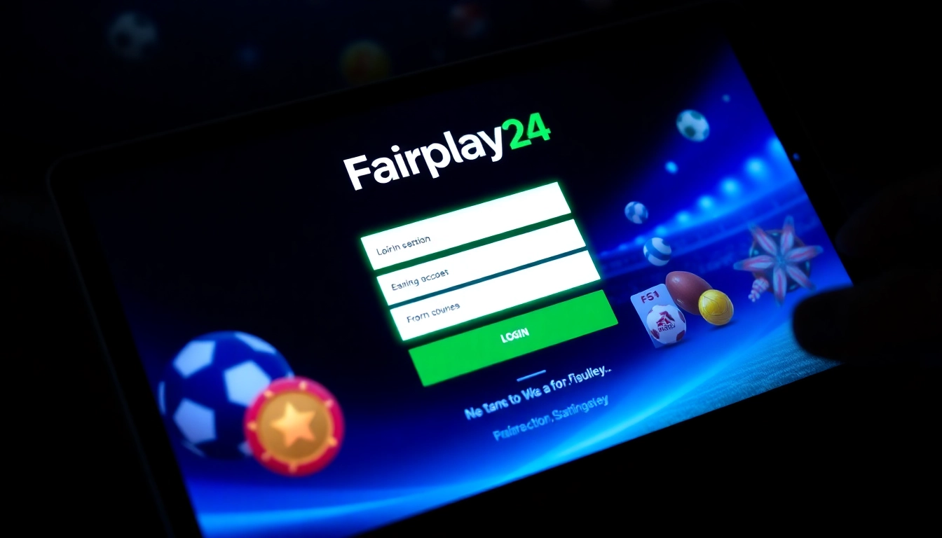 How to Access Your Account Safely with Fairplay24 login Features
