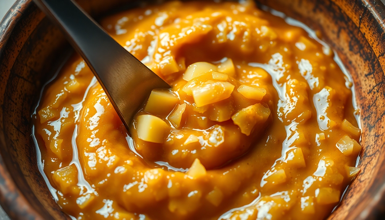 High-quality ginger garlic paste being prepared with fresh ingredients for rich flavor and aroma